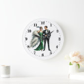 Elegant Art Deco paar Grote Klok (Huis)