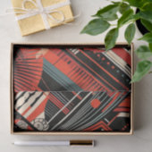 Elegant Art Deco patroon Tissuepapier (Geschenk)