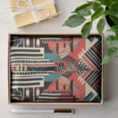 Elegant Art Deco patroon Tissuepapier (Geschenk)