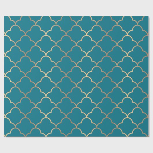 Elegant Art Deco Pattern. Cadeaupapier (Vlak)