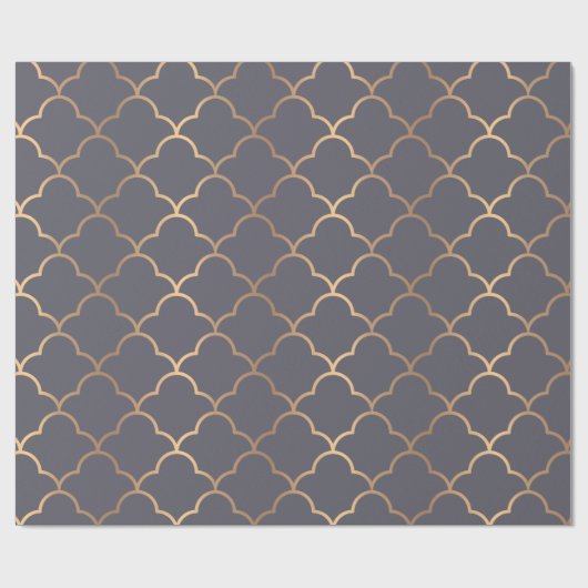 Elegant Art Deco Pattern. Cadeaupapier (Vlak)