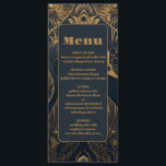 Elegant Art Deco Peacocks Wedding Menu<br><div class="desc">Verhoog uw bruiloft receptie met onze Elegant Art Deco Wedding Menu! Dit menu combineert perfect de glamour van de Art Deco stijl met de praktische uitvoerbaarheid van een gedetailleerd menu. Het Art Deco-ontwerp voegt een weelderige en stijlvolle touch toe aan uw huwelijksdecor, waardoor een sfeer van luxe en verfijning ontstaat....</div>