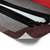 Elegant Art Deco  Retro Party Poster (Hoek)