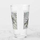 Elegant  Art Deco Rhinestone Retro Glam Glas (Links)