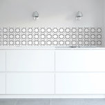 Elegant Art Deco Simple Geometric Black White Tegeltje<br><div class="desc">Elegant eenvoudig zwart-wit deco geometrische decoratieve lijst element wandkeramische tegel. Een stijlvol ontwerp, ideaal voor een modern of kunstmatig ontwerp met een traditioneel design, kun je het gebruiken voor een backsplash, of voor een wand in een badkamer of in een gang. Deze tegels zullen een luxueus en stijlvol chic creëer....</div>
