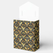 Elegant art deco tegelpatroon bedankdoosjes (Geopend)