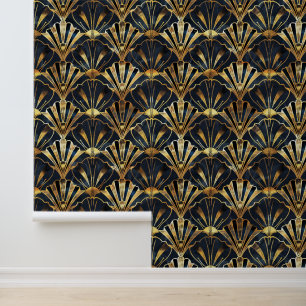 Elegant art deco tegelpatroon behang