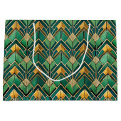 Elegant Art Deco tiled pattern  Groot Cadeauzakje (Voorkant)