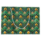 Elegant Art Deco tiled pattern  Groot Cadeauzakje (Achterkant)