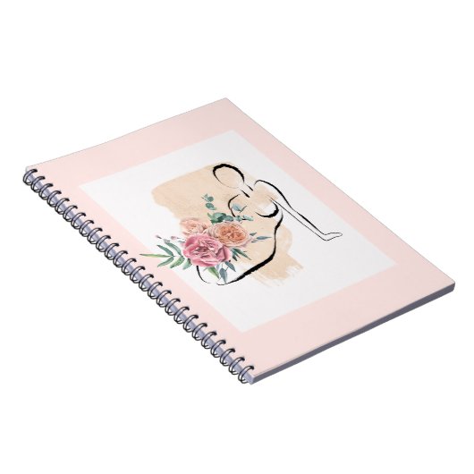 Elegant Art Design Spiral Photo Notitieboek 80 pag (Rechterzijde)