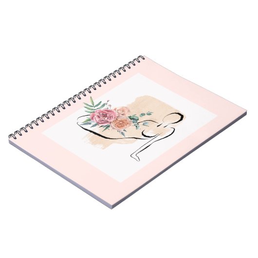 Elegant Art Design Spiral Photo Notitieboek 80 pag (Linkerzijde)