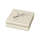 Elegant Art Kerstmis Heilige Grafische Moderne Hol Rubberstempel (Stempel)