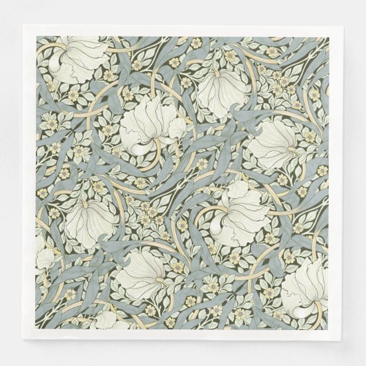 Elegant Art Nouveau Pimpernel Design van Morris Servet (Voorkant)