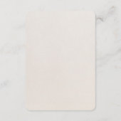 Elegant Art Nouveau Wedding RSVP Card with QR Code Kaart (Achterkant)