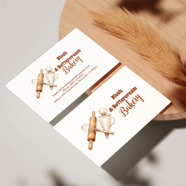 Elegant Artisan Bakery Branding Visitekaartje