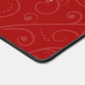 Elegant artistieke feestdag winter kerstmis bureaumat (Hoek)