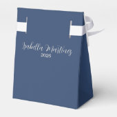 Elegant ASL afstudeercadeau Bedankdoosjes (Achterkant)