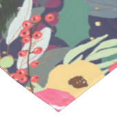 Elegant Astral Aura Winter Floral & Gold Stippen Tafelkleed (Gekanteld)