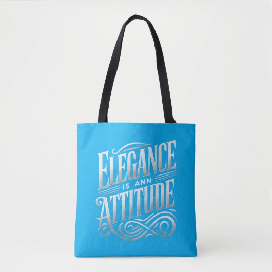 Elegant Attitude Canvas tas Chic en stijlvol (Voorkant)