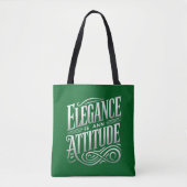 Elegant Attitude Canvas tas Chic en stijlvol (Voorkant)
