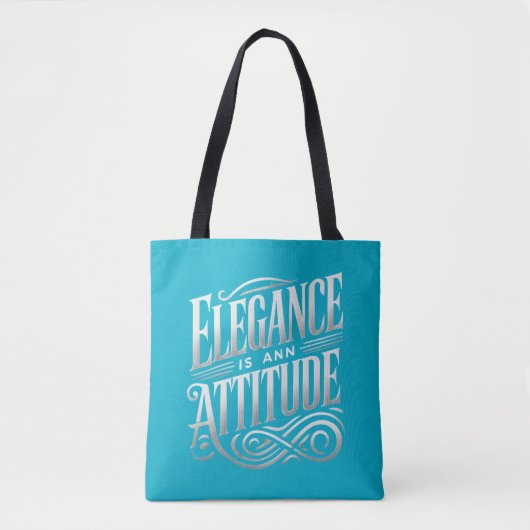 Elegant Attitude Canvas tas Chic en stijlvol (Voorkant)