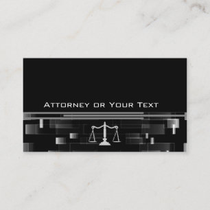 Elegant Attorney Visitekaartje