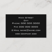 Elegant Attorney Visitekaartje (Achterkant)