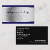 Elegant Attorney Visitekaartjes (Voorkant / Achterkant)