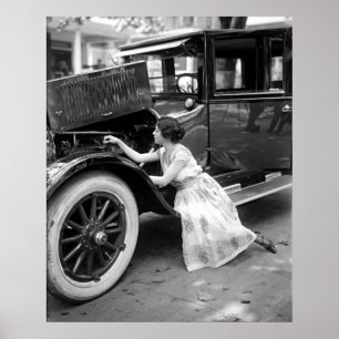 Elegant automatisch mechanisch poster