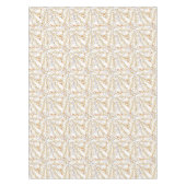 Elegant Autumn Foliage Pattern Personalized Tafelkleed (Voorkant)