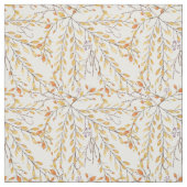 Elegant Autumn Foliage Pattern Stof (Swatch)