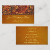 Elegant Autumn Frost Visitekaartje (Voorkant / Achterkant)