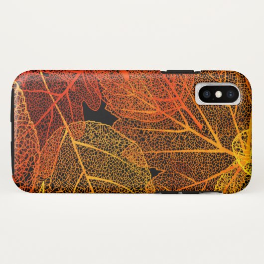 Elegant Autumn Leaves Case-Mate iPhone Case (Achterkant (horizontaal))