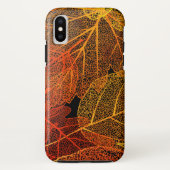 Elegant Autumn Leaves Case-Mate iPhone Case (Achterkant)