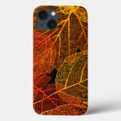 Elegant Autumn Leaves Case-Mate iPhone Case (Achterkant)