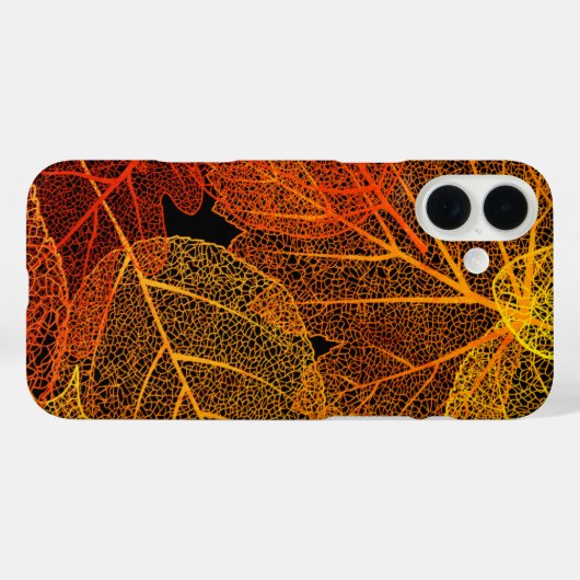 Elegant Autumn Leaves Case-Mate iPhone Case (Achterkant (horizontaal))