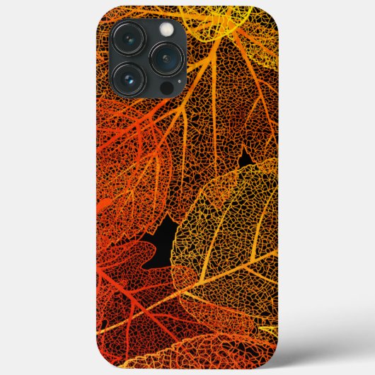 Elegant Autumn Leaves Case-Mate iPhone Case (Achterkant)