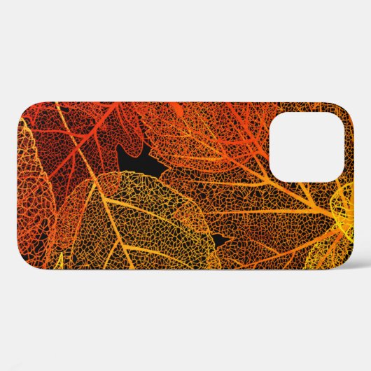 Elegant Autumn Leaves Case-Mate iPhone Case (Achterkant (horizontaal))