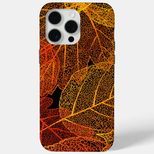 Elegant Autumn Leaves Case-Mate iPhone Case (Achterkant)