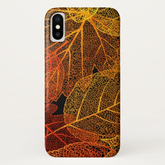 Elegant Autumn Leaves Case-Mate iPhone Case (Achterkant)