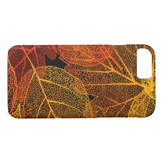 Elegant Autumn Leaves Case-Mate iPhone Case (Achterkant (Horizontaal))