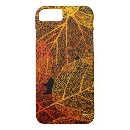 Elegant Autumn Leaves iPhone 8/7 Hoesje