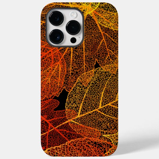 Elegant Autumn Leaves Case-Mate iPhone Case (Achterkant)