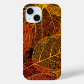 Elegant Autumn Leaves Case-Mate iPhone Case (Achterkant)
