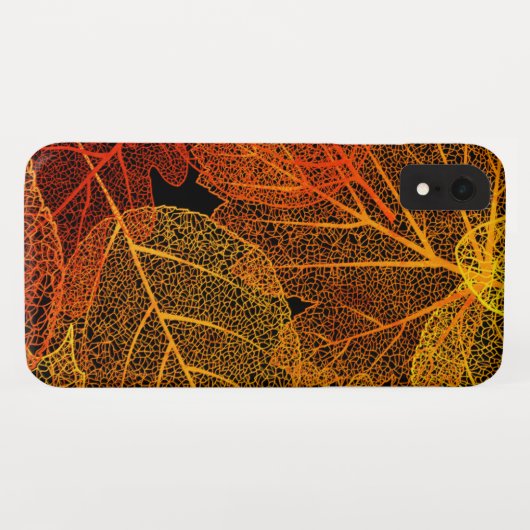 Elegant Autumn Leaves Case-Mate iPhone Case (Achterkant (horizontaal))
