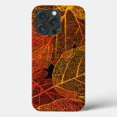Elegant Autumn Leaves Case-Mate iPhone Case (Achterkant)