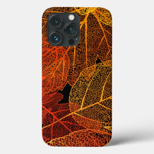 Elegant Autumn Leaves Case-Mate iPhone Case (Achterkant)