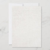 Elegant Autumn Leaves Golden Sweet 16 Kaart (Achterkant)