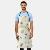 Elegant Autumn Leaves Schort (Gedragen)