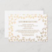 Elegant Autumn verliest Kaart voor Gold Accommodat (Voorkant / Achterkant)